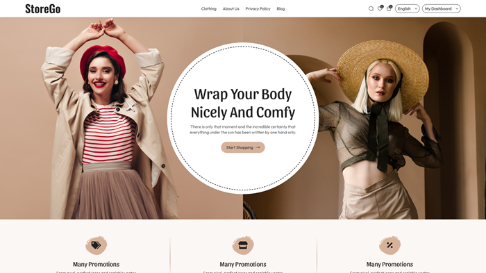 Fashion & Apparel Theme