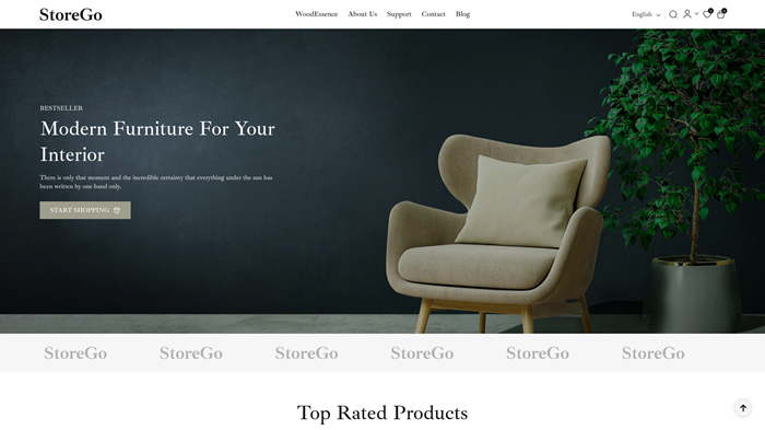 Interior design category